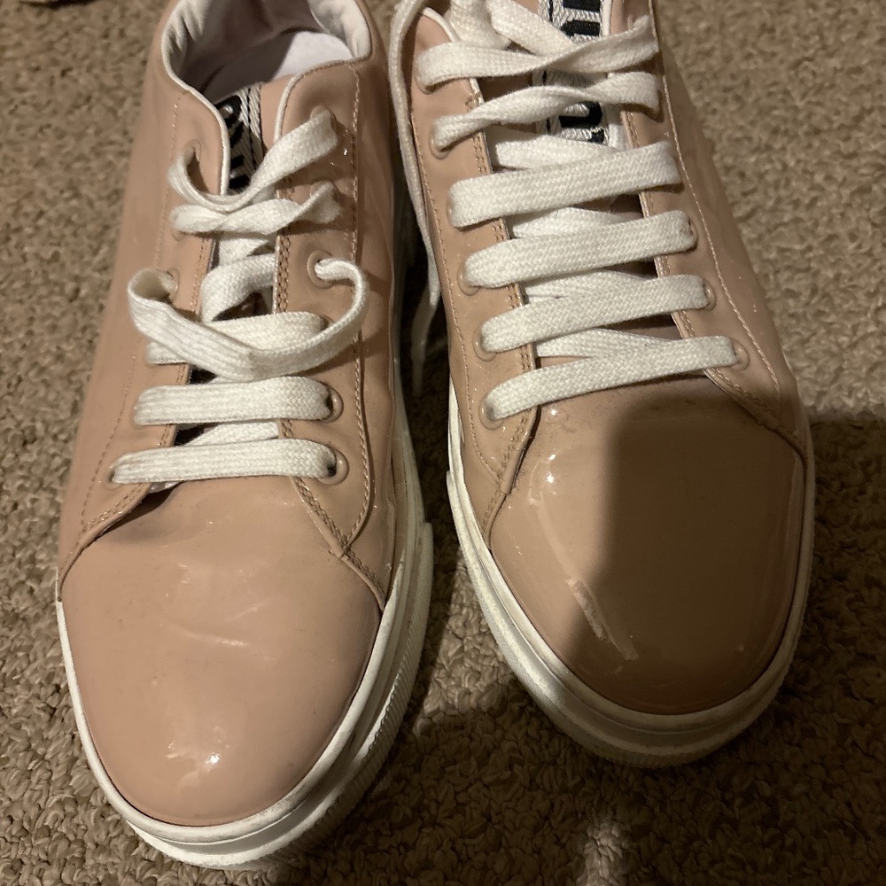 Miu miu platform sneakers